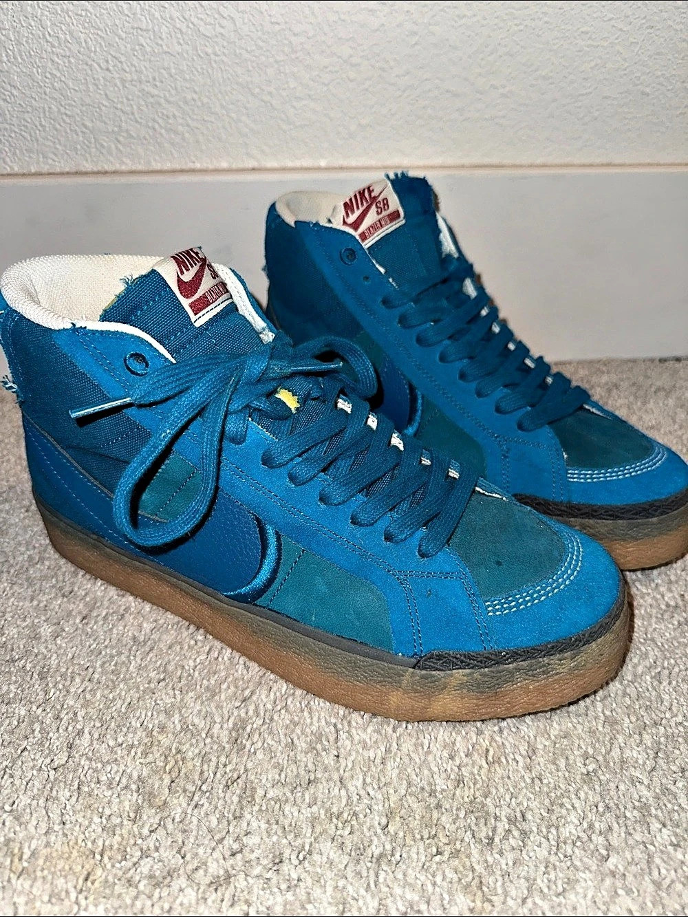 Nike SB Zoom Blazer Mid Edge Hack Pack Blue Sneakers